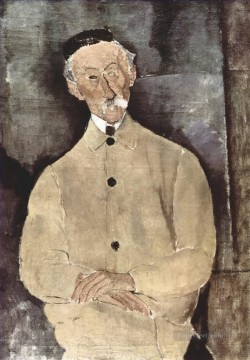  1916 Pintura - retrato de monsieur lepoutre 1916 Amedeo Modigliani